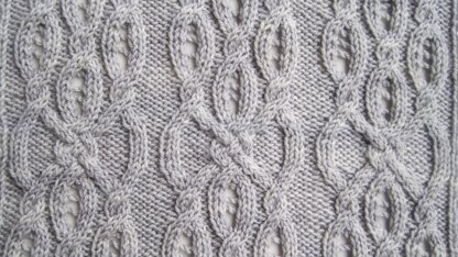 Donnegal Cable Lace Shawl