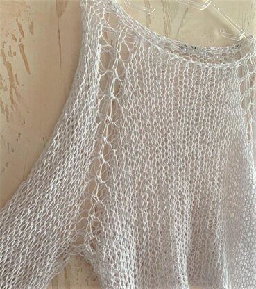 Fishnet Top Knitting Tutorial