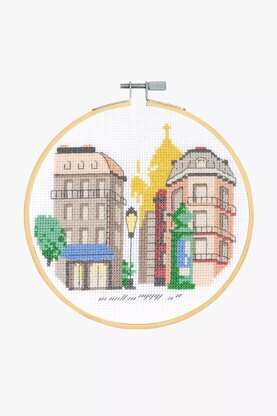 DMC London Cross Stitch Kit - 5.9in