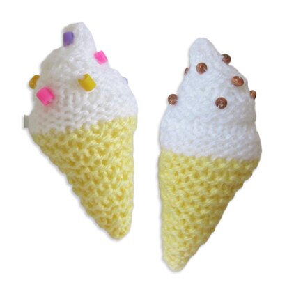 Dinky Ice Cream - knitting pattern