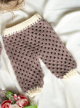 Granny Stitch Crochet Baby Set