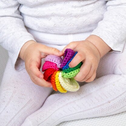 Colorful Baby Toy Crochet Pattern