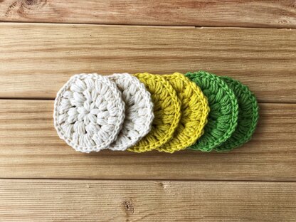 Crochet Reusable Face Scrubbies
