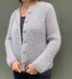 Strickanleitung Strickjacke Mohair-Strickjacke in Halbpatent, Cardigan