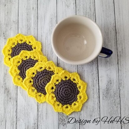 Sunflower Coaster