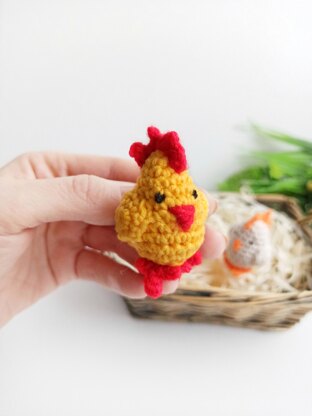Mini Chicken crochet pattern