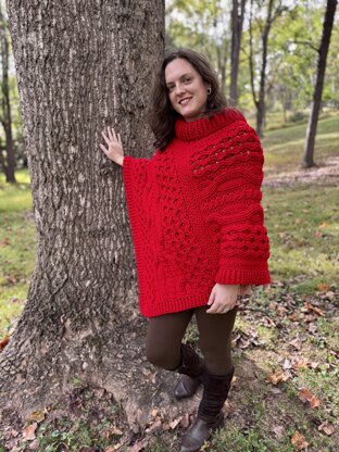 Honeycomb Poncho