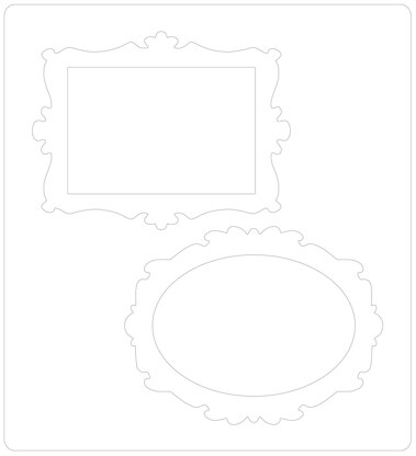 Sizzix Bigz Die By Tim Holtz - Decor Frames