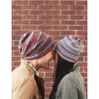 Hat And Scarf in Lion Brand Homespun - 70379AD