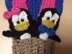 Hot Air Balloon and Penguin Applique