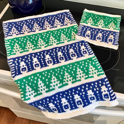 Slip Stitch Winter Kitchen