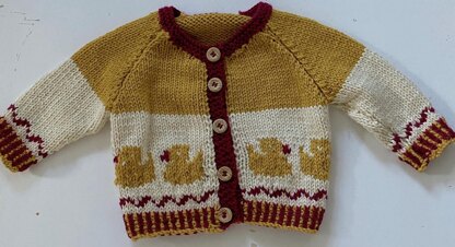 Little Ducklings Cardigan