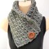 Cross Buttoned Neck Warmer