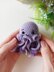 Jellyfish crochet pattern, small amigurumi sea creature pattern