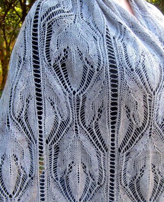 Bannockburn Beaded Lace Shawl