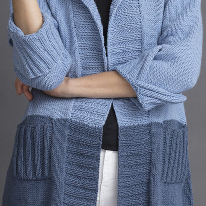 String January Colorblock Cardigan PDF