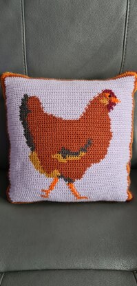 Chicken cushion