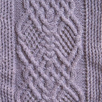 Tioga Cabled Scarf