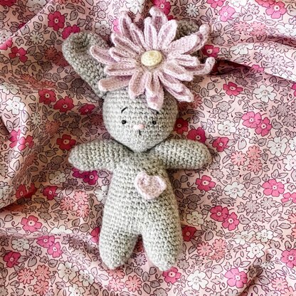 September Birth Flower Bunny