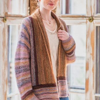 Enia Cardigan in Berroco Tiramisu - Downloadable PDF