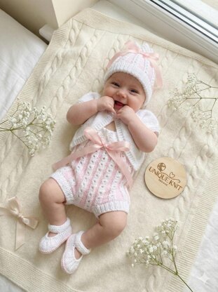 "Rosebud" 4 piece summer set