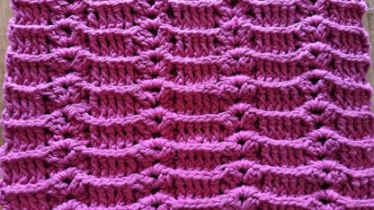 Posts & Clusters washcloth