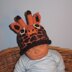 Baby Giraffe  Hat animal roll brim beanie