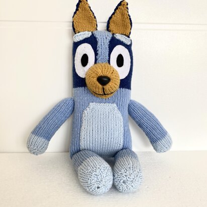 Toy Bluey - knitting pattern