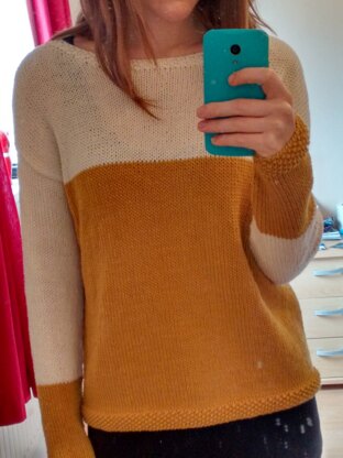 Chai latte sweater