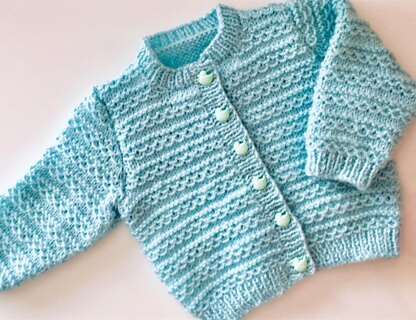 Waves of love Crew Neck cardigan Knitting pattern by Seasonknits ...