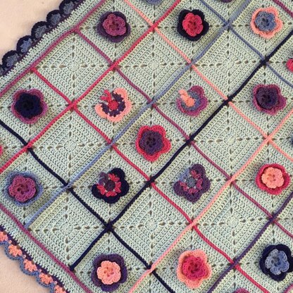 Butterfly Garden Blanket