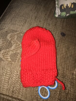Basic Family Knit Mittens in Caron One Pound - Downloadable PDF
