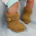 Baby Simple Cuff Booties