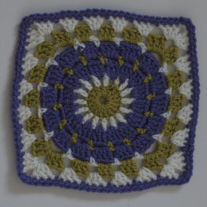 Grape Granny Square