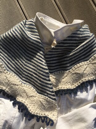 Nautical shawl