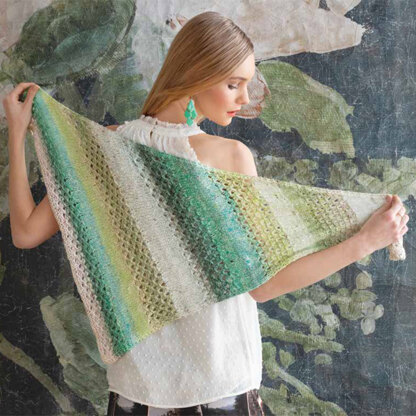 Noro 1406 Triangular Shawl PDF