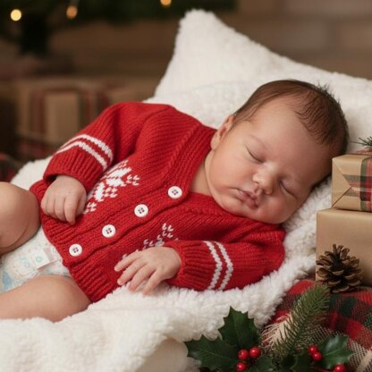 Snowflake Cardigan Knitting Pattern #302