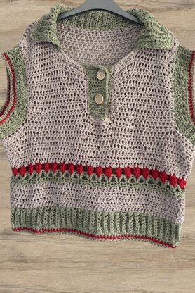 Tulipa Crochet Tank Top