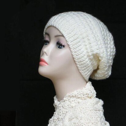 Adult Slouch Beanie Hat & Cosy Scarf