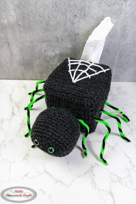 Spider Tissue Box Cover