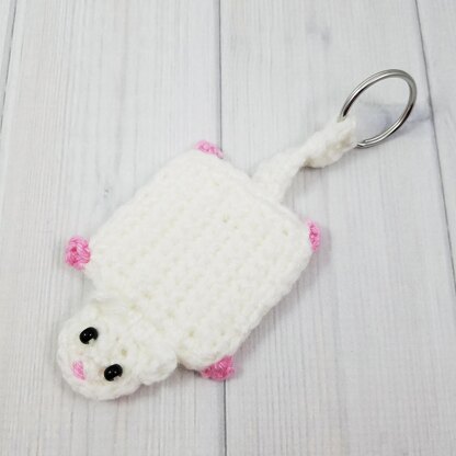 Sassy the Sugar Glider Key Chain