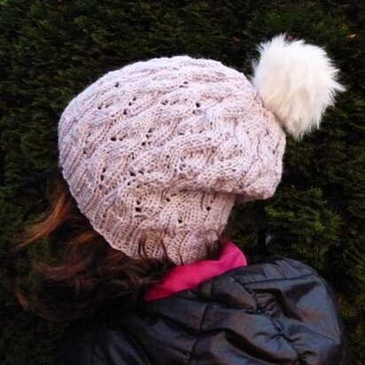 Mütze Slalom - knitting pattern