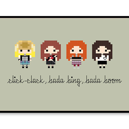 BLACKPINK - Boombayah Bite Size - PDF Cross Stitch Pattern