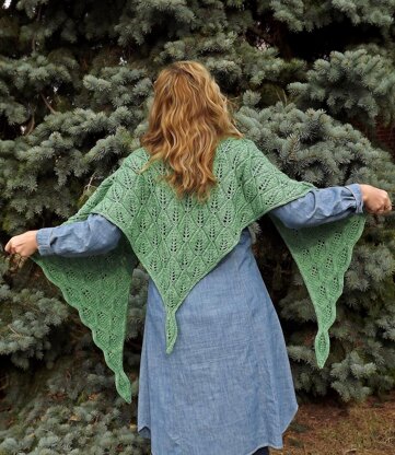 Shade Garden Shawl 121