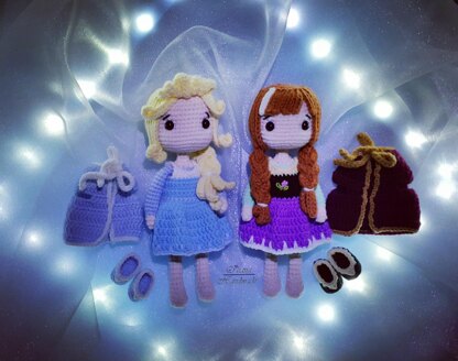 Elsa and Anna pattern