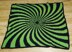 Spiral In Graphghan Pattern