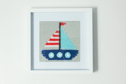 Sailboat Framed Picture