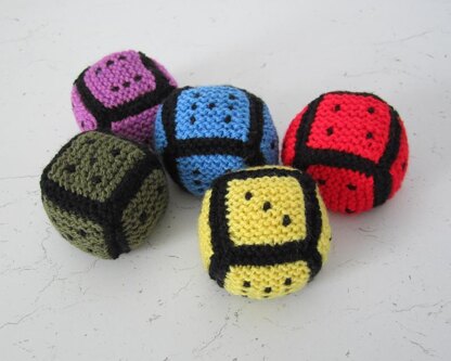 Grime Dice Juggling Balls