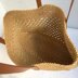 Cheerful raffia bag