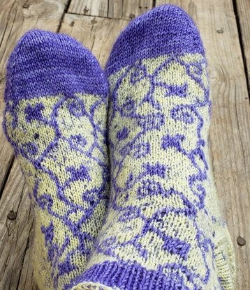 Waltz of the Flowers Socks